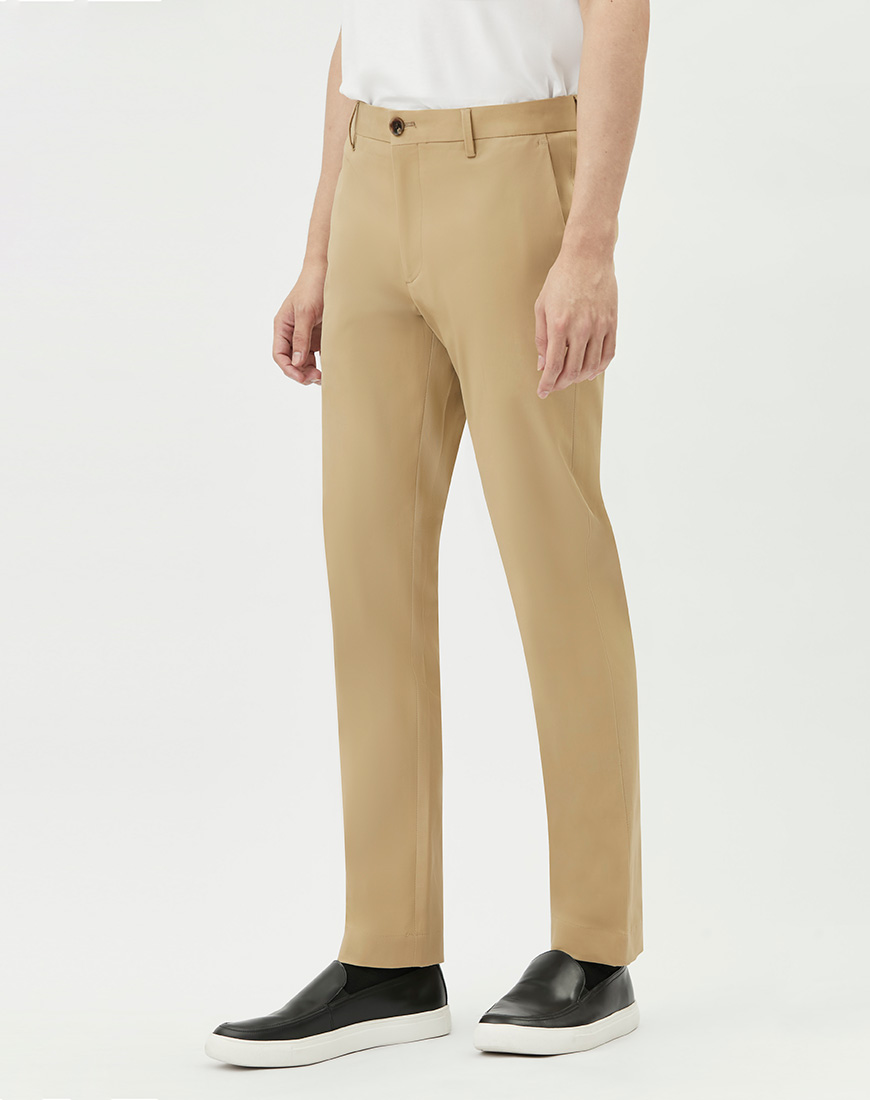 Basic Chino Slim-Fit Pants – Dark Navy | DAPPER