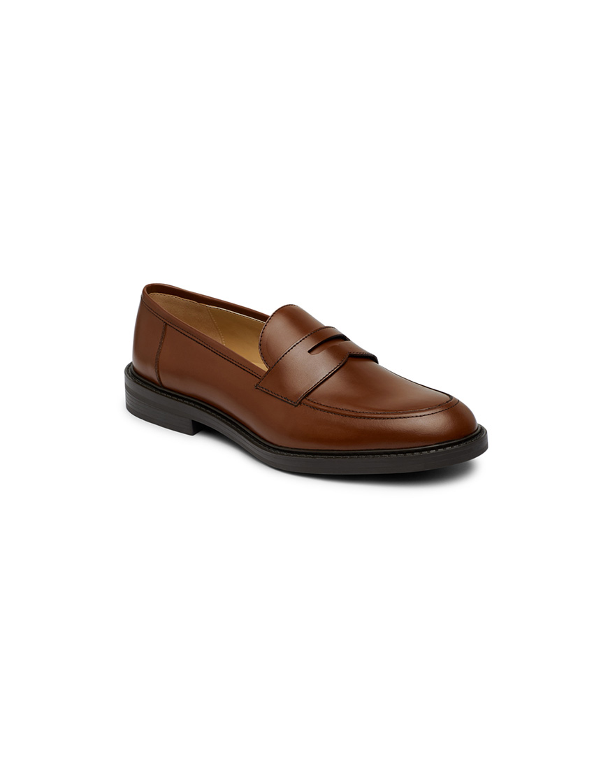 Classic Penny Loafer – Tan Brown | DAPPER